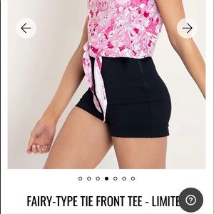 Fairy-Type Tie Front Tee-limited